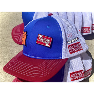 AWP EMBROIDERED BLANK FRONT PANEL HATS w/FREE Collector Pin + 3 Pack Bonus Stickers