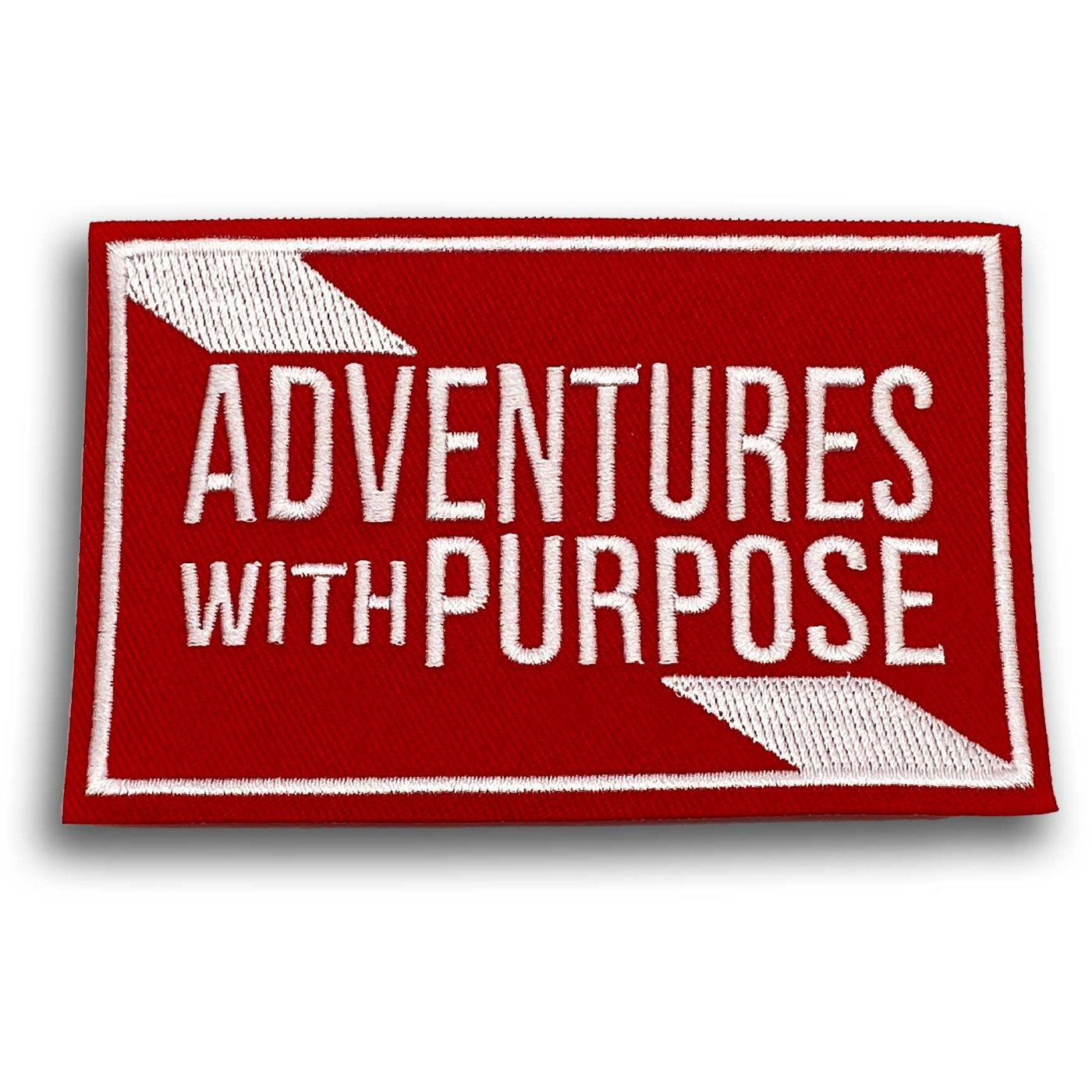 Adventures With Purpose AWP Logo IronOn Patch
