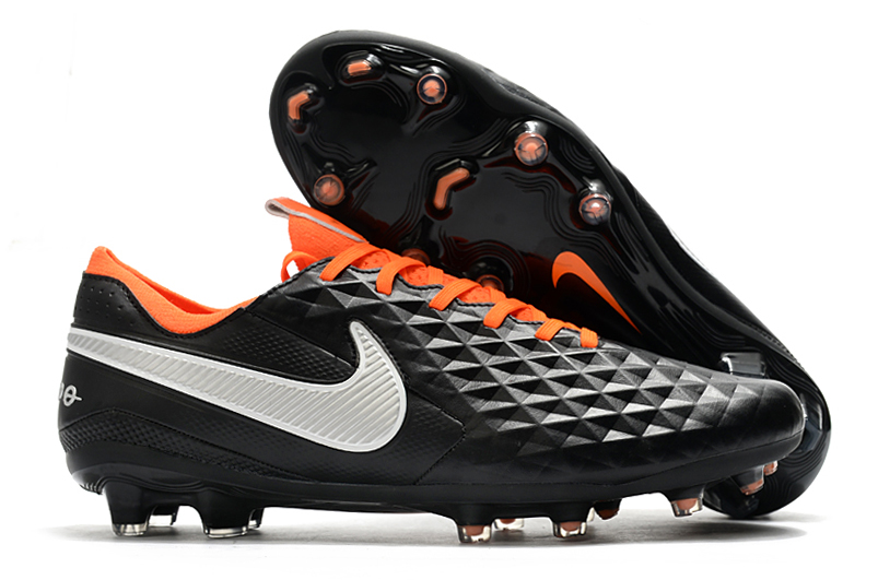 de Nike Legend 8 negra-naranja FG – FUTCALITE