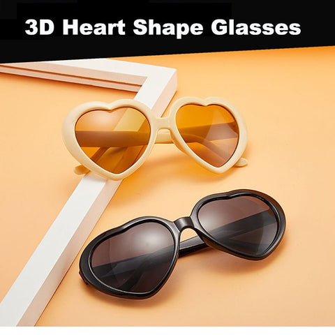 heart diffraction sunglasses