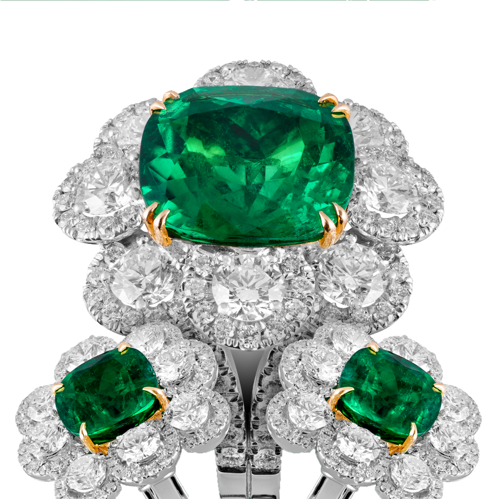 colombian-emerald-ring-earring-set