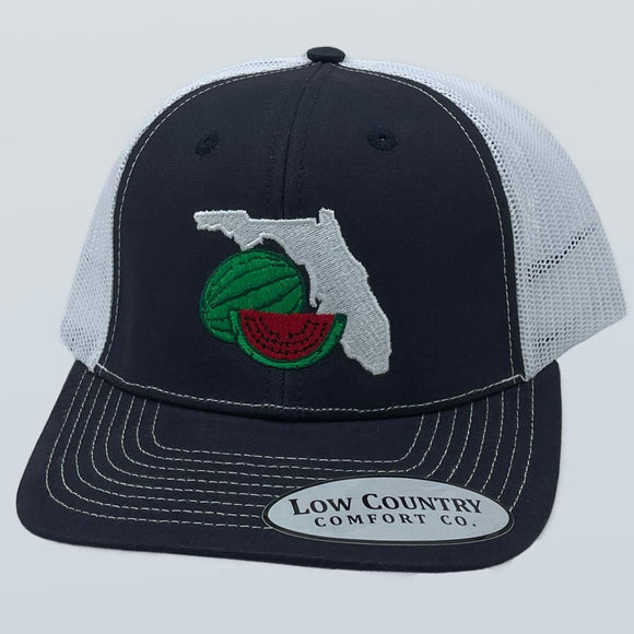 Florida Watermelon Navy/White Hat