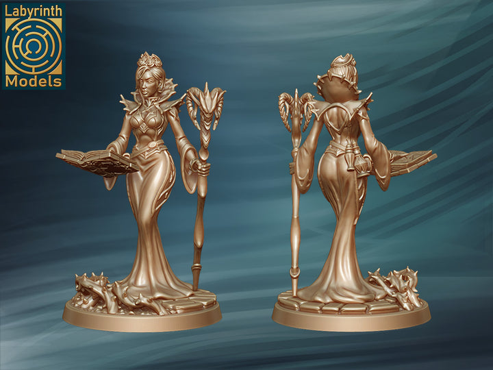 3D Printable Witches Coven - 32mm scale by Labyrinth Models