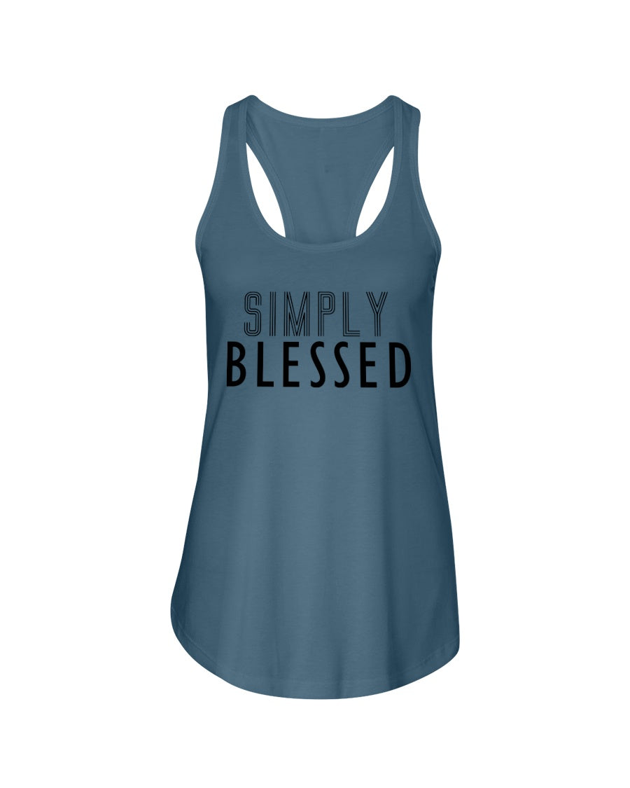 Simply Blessed Racerback Tank