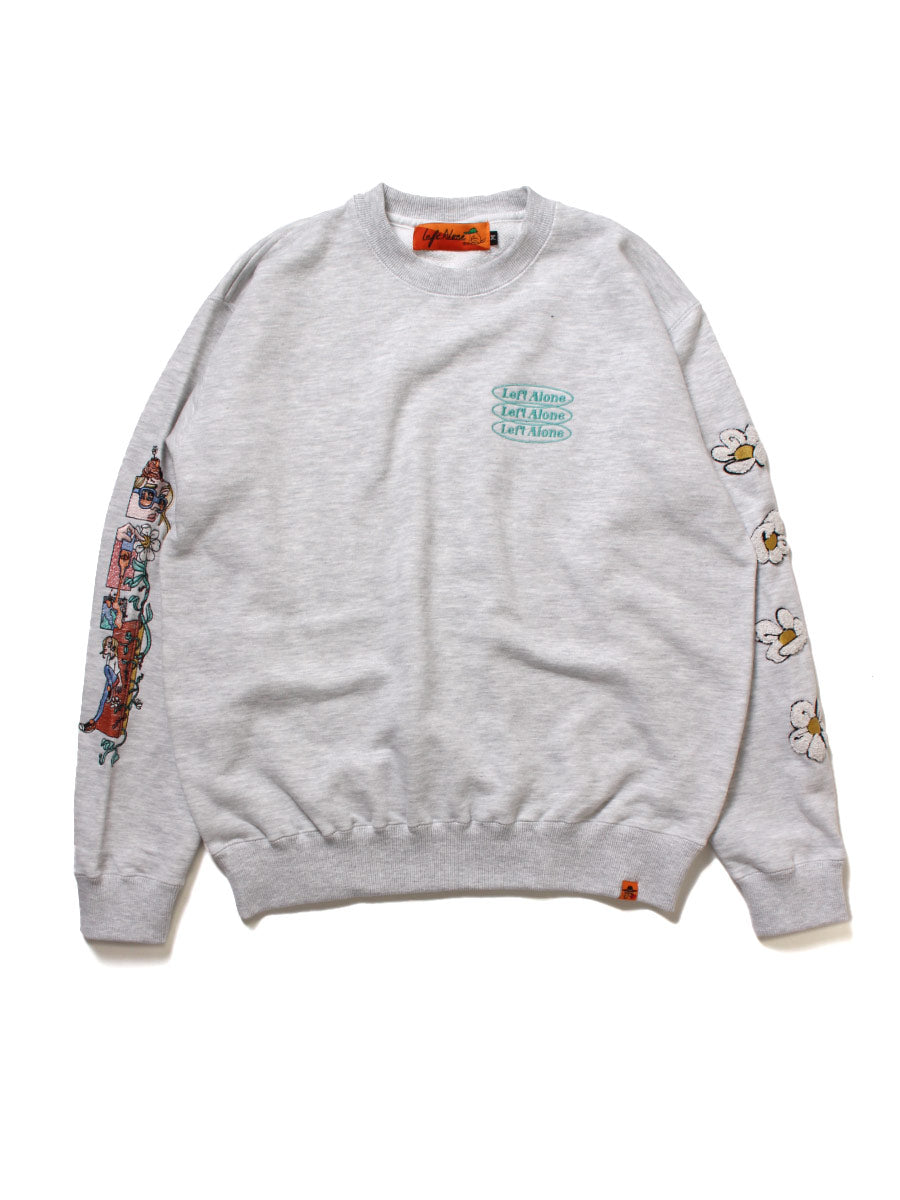 レフトアローン Left Alne CREW SWEAT POP UPストア限定 - スウェット