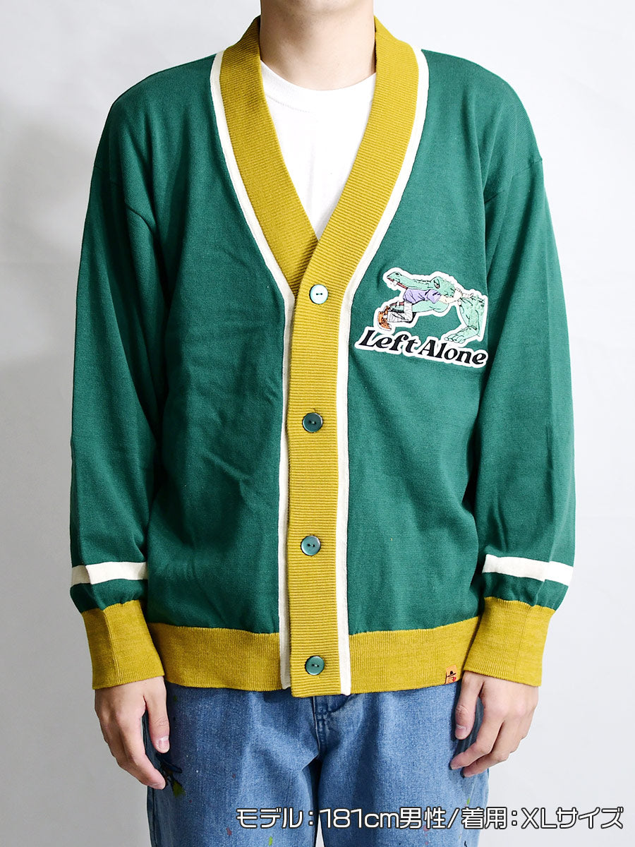 再入荷】 left 緑 カーディガン alone カーディガン - ndibrasil.com