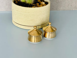 Pure Kansa Containers (Set of two) - blissveda