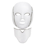 Notre Masque LED le BeautyMask LED, Lumière LED Blanche : Pénètre profondément la peau, augmente progressivement l'énergie des cellules, améliore l'apparence des ridules et détend la peau.