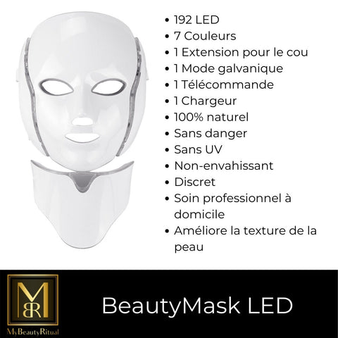 Masque LED |  BeautyMask LED by MyBeautyRitual 