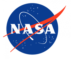 Logo de la NASA, qui a découvert la Luminothérapie dans la fin des années 90 et qui est maintenant accessible avec un Masque LED à domicile