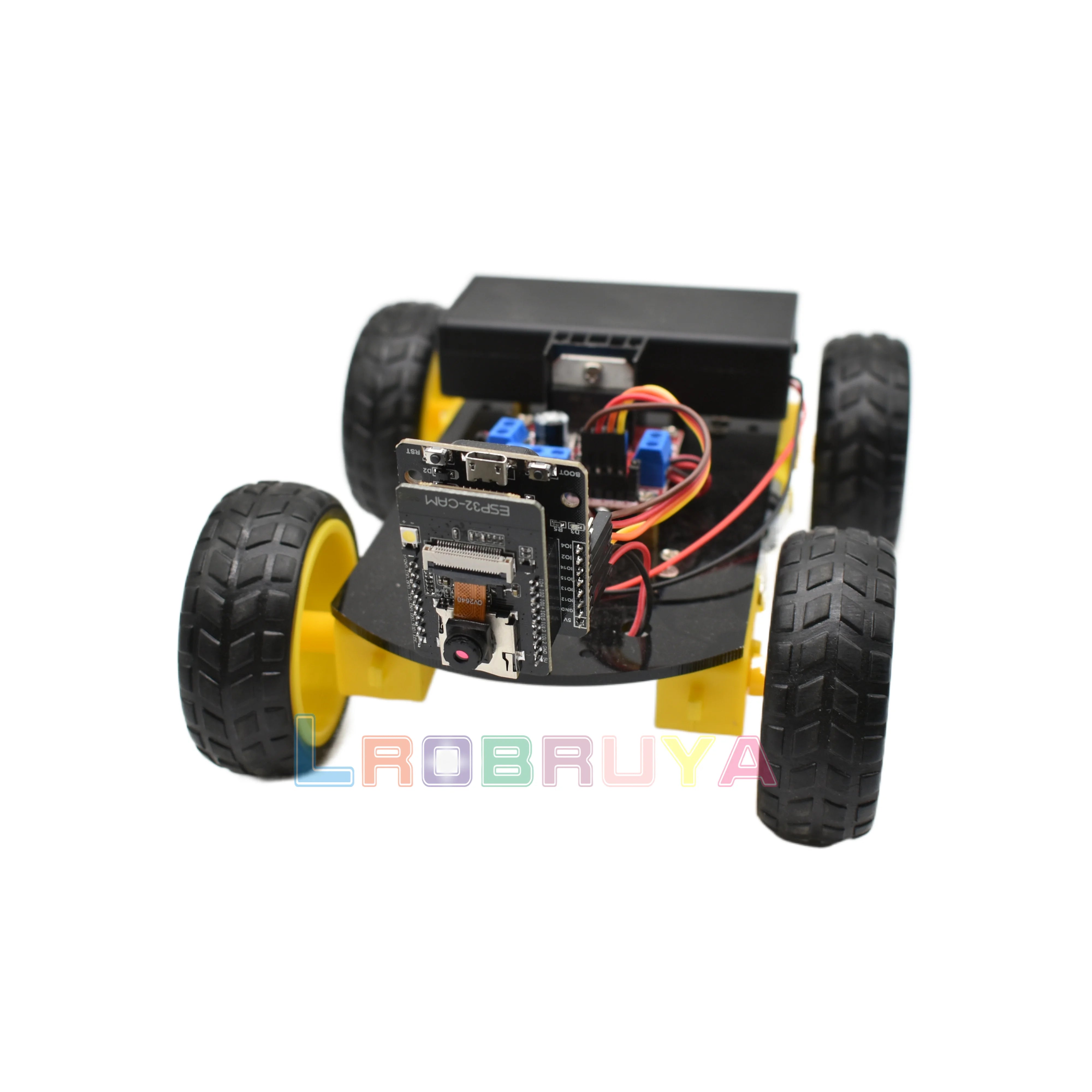 ESP32 Cam 4WD Smart Robot Car Kit for Programming Complete Educational ESP32 Diy Learning Kit LTARK-10