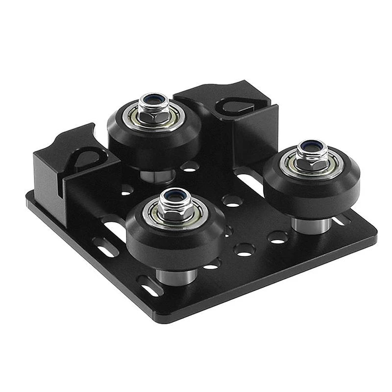 Custom 3D Printer Parts 2020 V Gantry Plat With Timing Belt Buckle Set Pom Pulley For 2020 V-Slot Aluminum Profiles Wheels Manufacturer