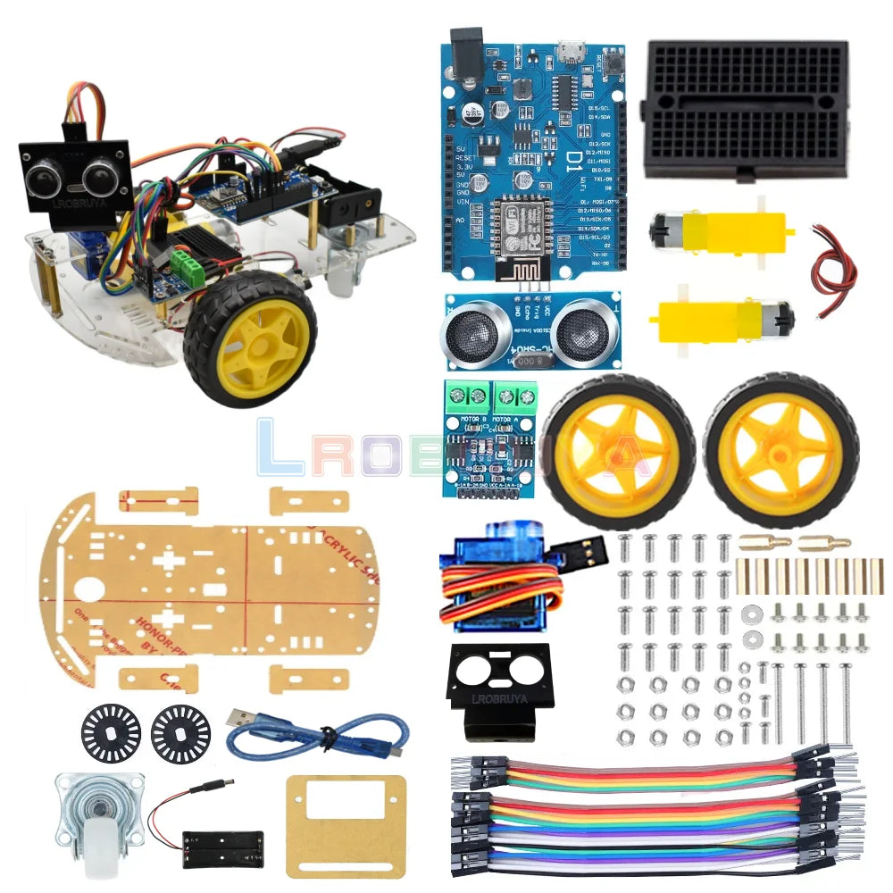 Smart Automation Robot Car Kit For Programming Project DIY Starter Coding Kit for STEM Educational with E-Manual LTARK-35