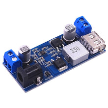 Load image into Gallery viewer, custom 1Pcs DCDC 24V 12V 5V 5A Step Down power supply converter replace LM2596S adjustable USB Step-down charging module
