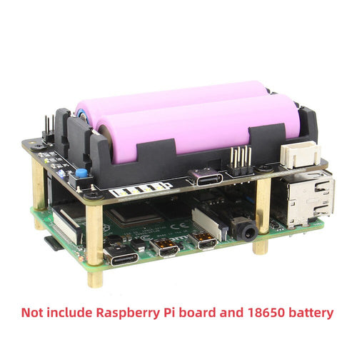 SHCHV-Alimentation sans coupure pour Raspberry Pi 4, UPS HAT, Sortie  stable, 5V, Modèle B, 3B, 3B - AliExpress