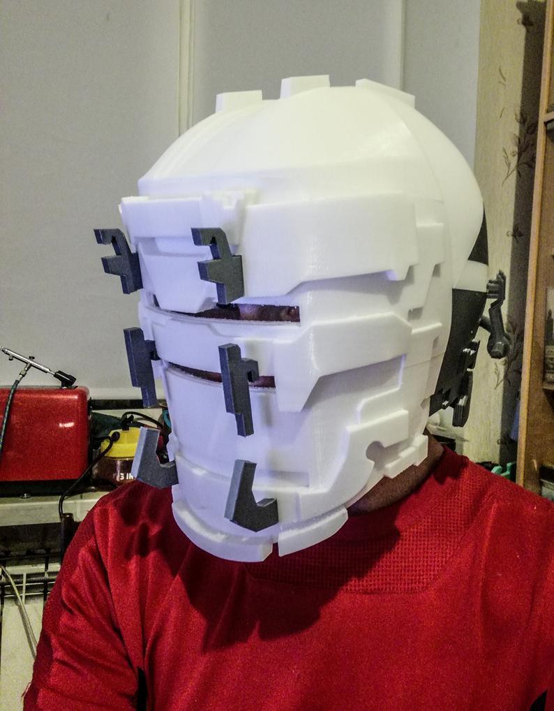 Dead Space Level 5 Helmet Model For 3d Printing Diy Stltips