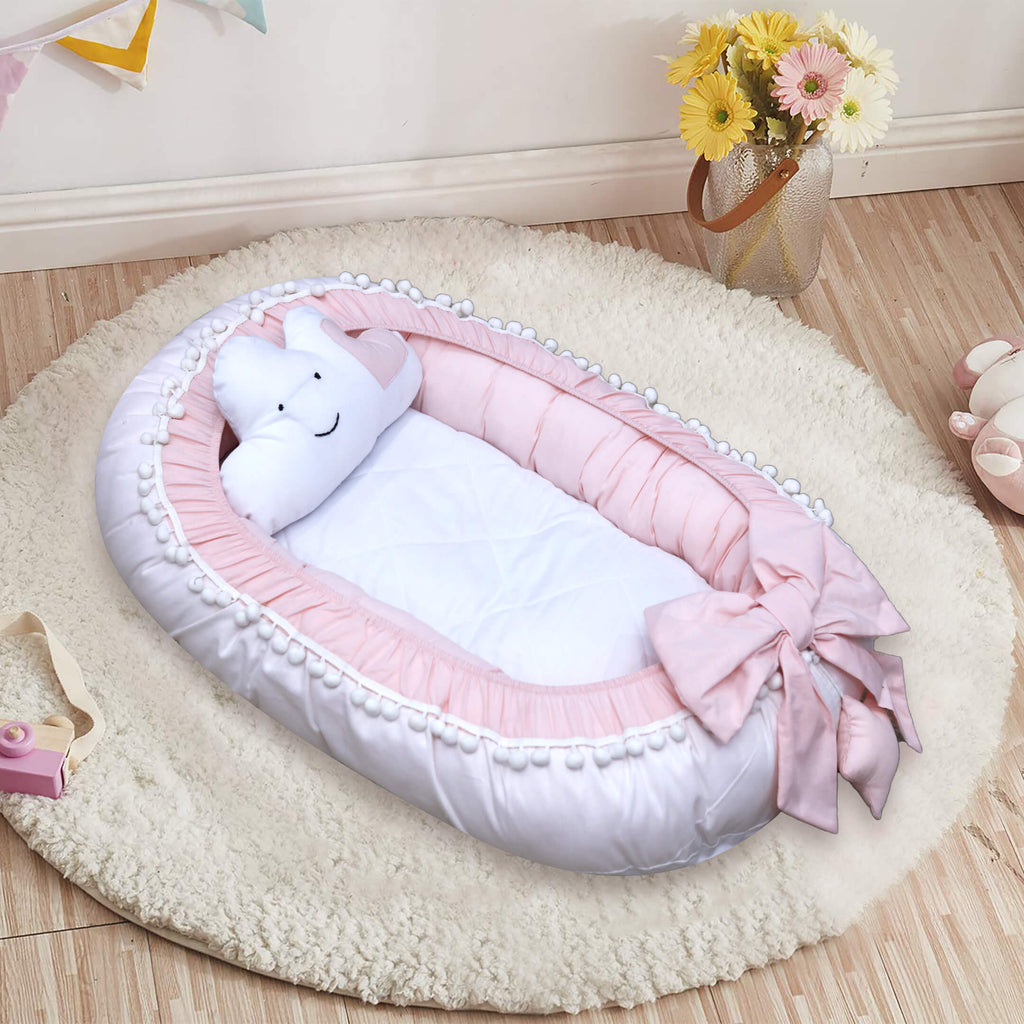 Baby snuggle nest for newborn