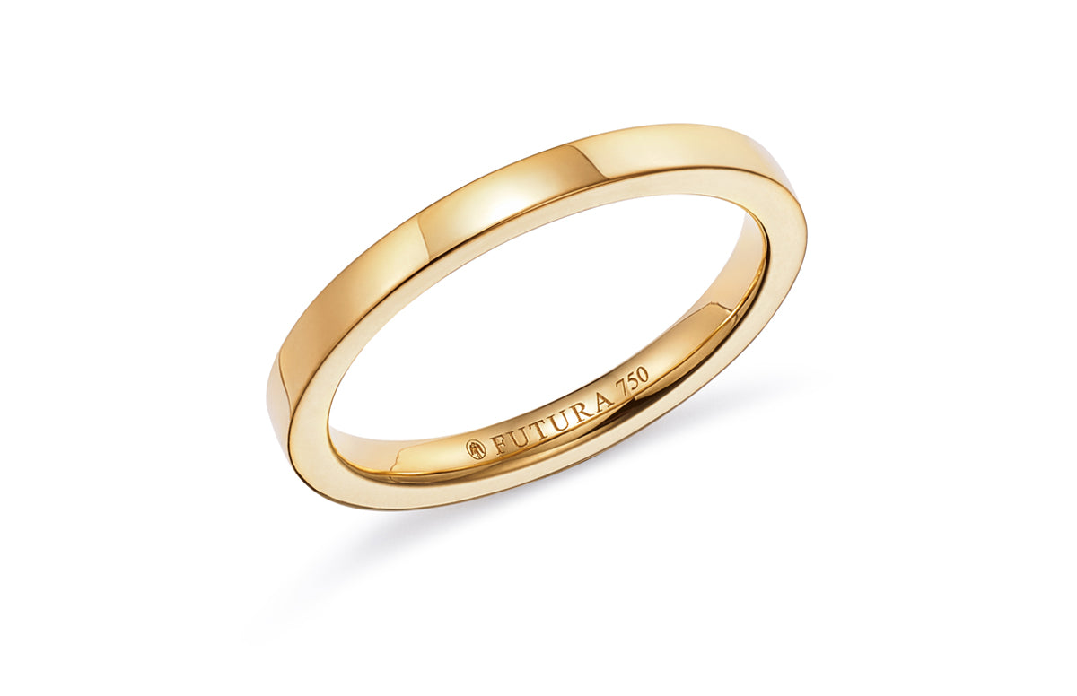 Aria Ring | Gold Stacking Ring Made by FUTURA