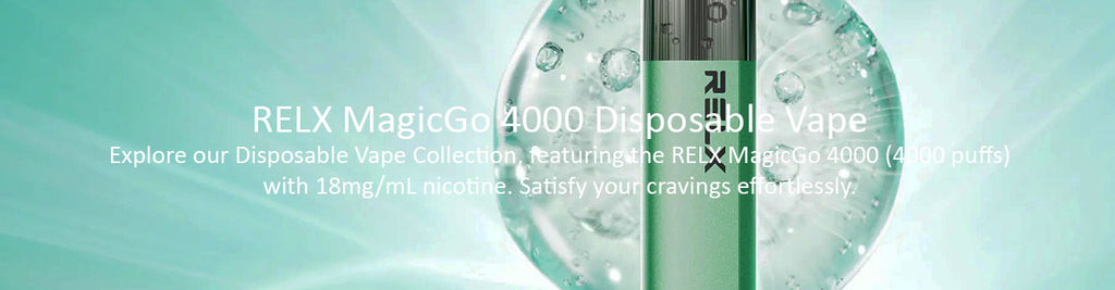 RELX MagicGo 4000 Disposable Vape Range