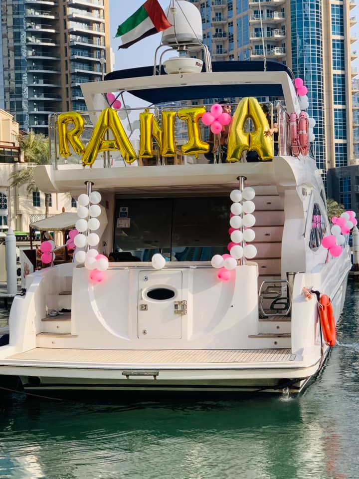 Balloon Decor Dubai Yacht