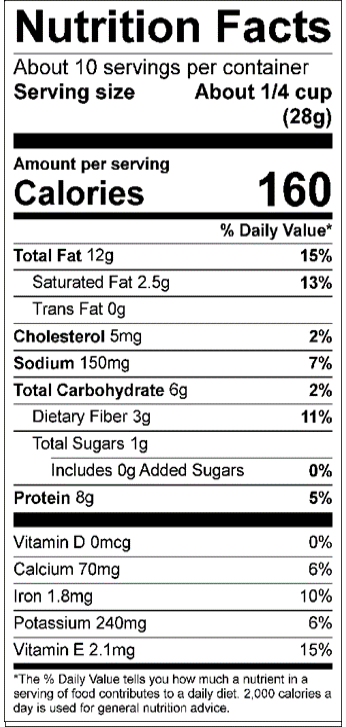 Nutrition Label