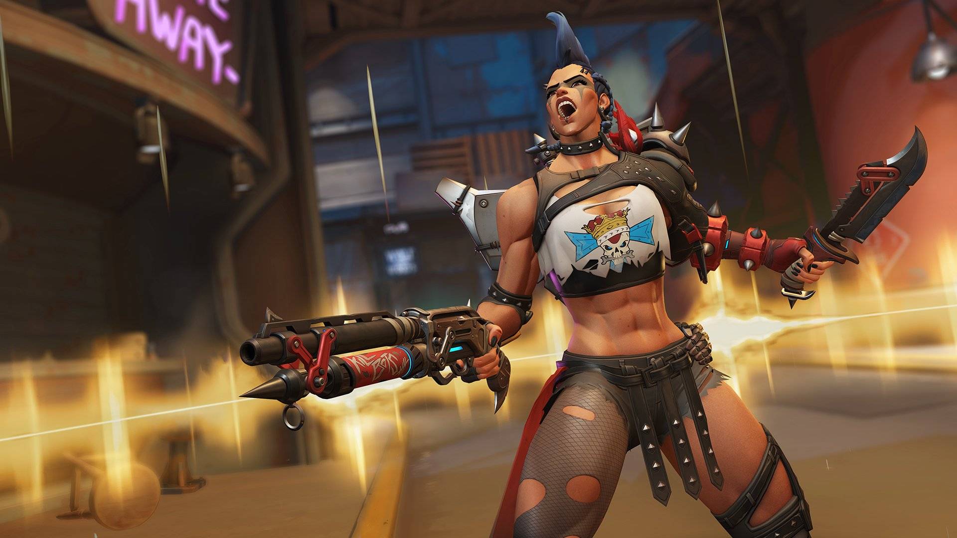 Overwatch 2 Season 1 Launch Notes Junker Queen Nerfs Changes Patch Notes And More