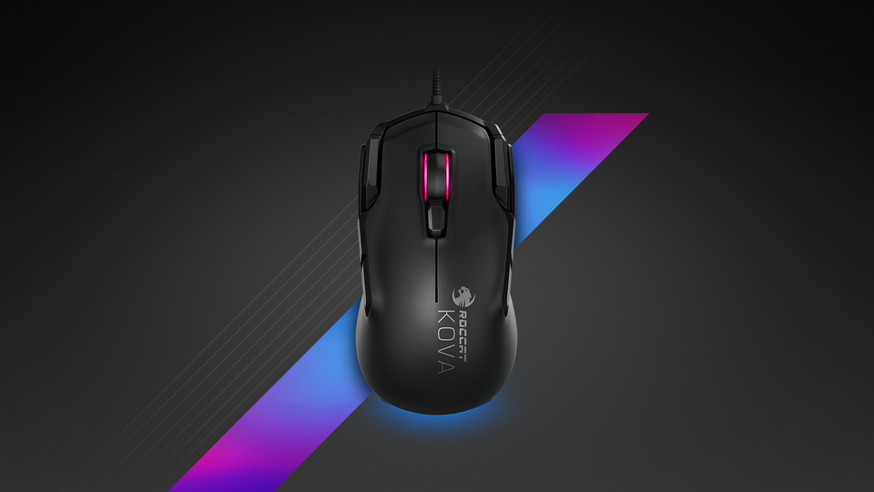 Kova Aimo Ambidextrous Gaming Mouse By Roccat