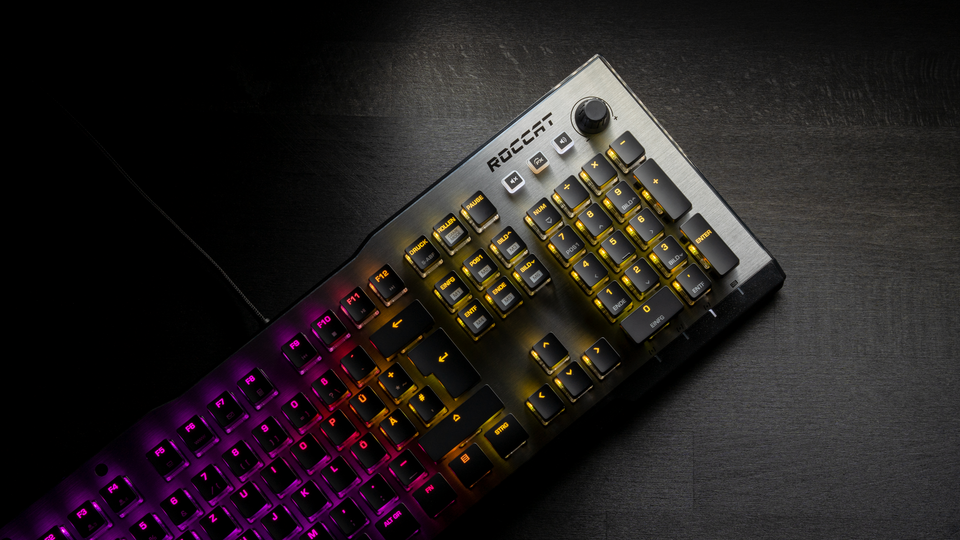 Vulcan 100 Aimo Mechanical Gaming Keyboard From Roccat