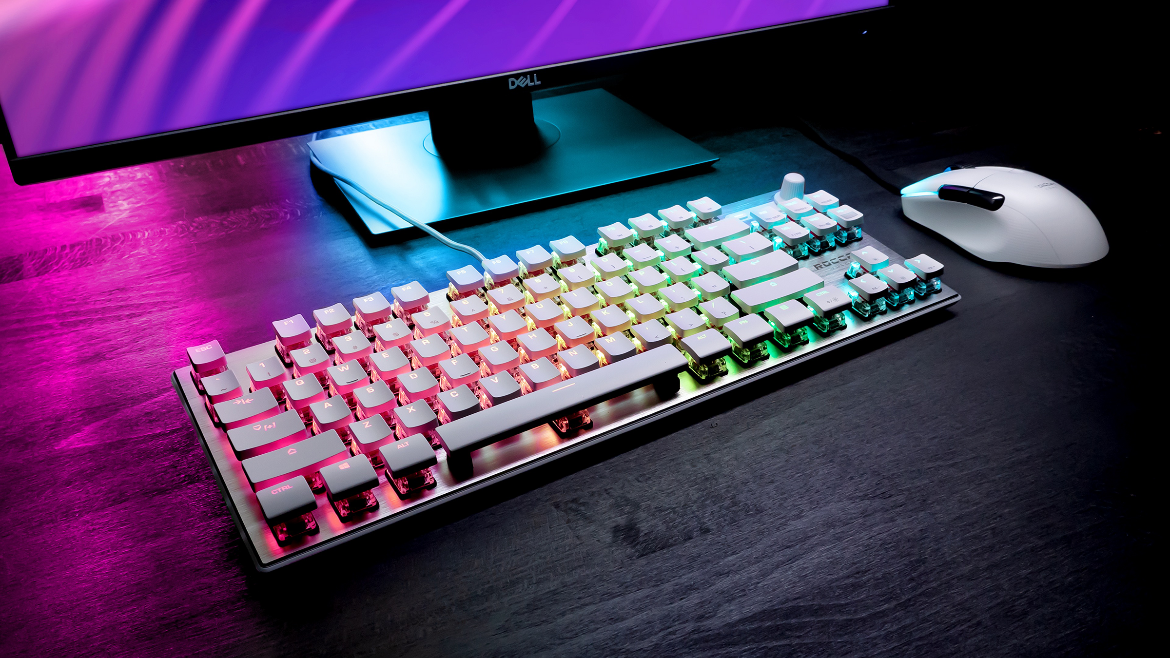 VULCAN TKL PRO color blanco ártico YA DISPONIBLE