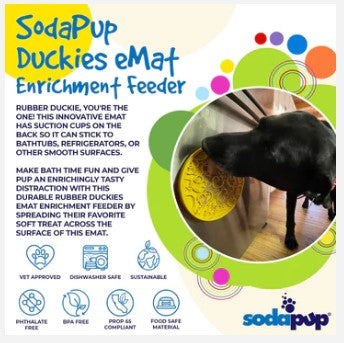 SodaPup Honeycomb Design Emat Enrichment Lick Mat Small