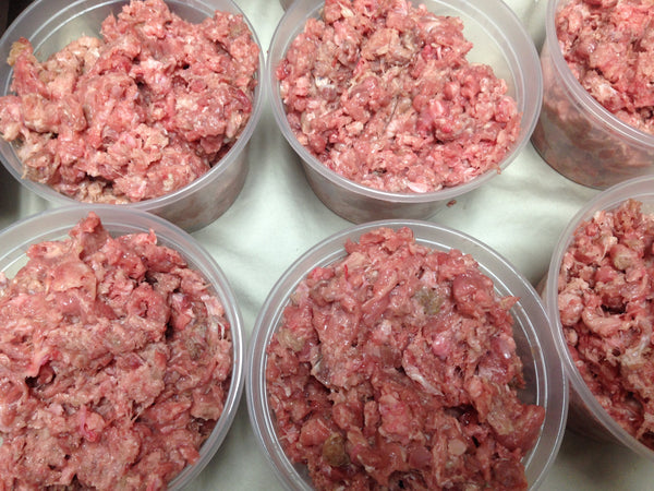 Heartsong Beef Mix w/TRIPE rawpetfooddeliverymarket 80/10/10 –