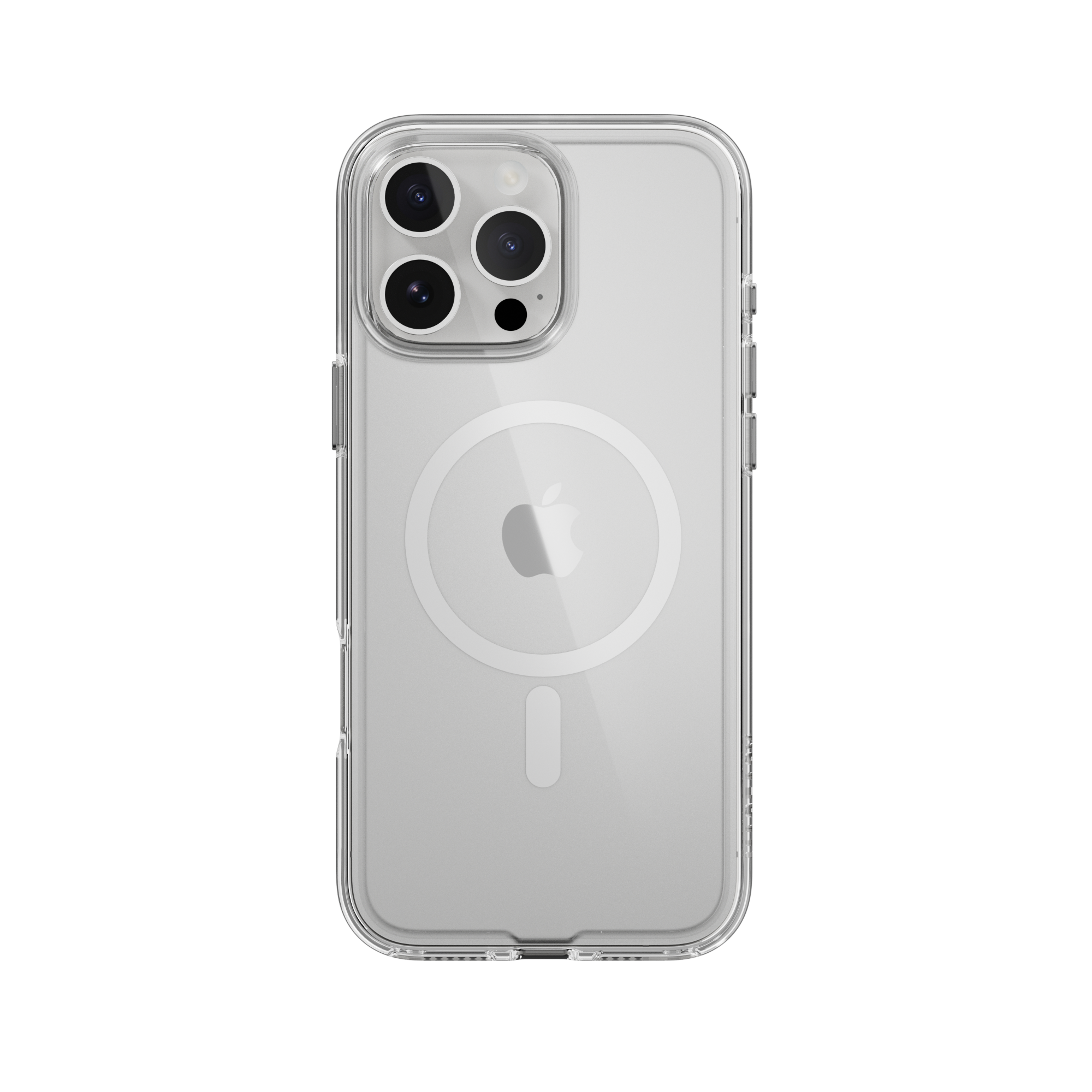 Bright M Never Yellowing Shockproof Clear Case for iPhone 16 Series