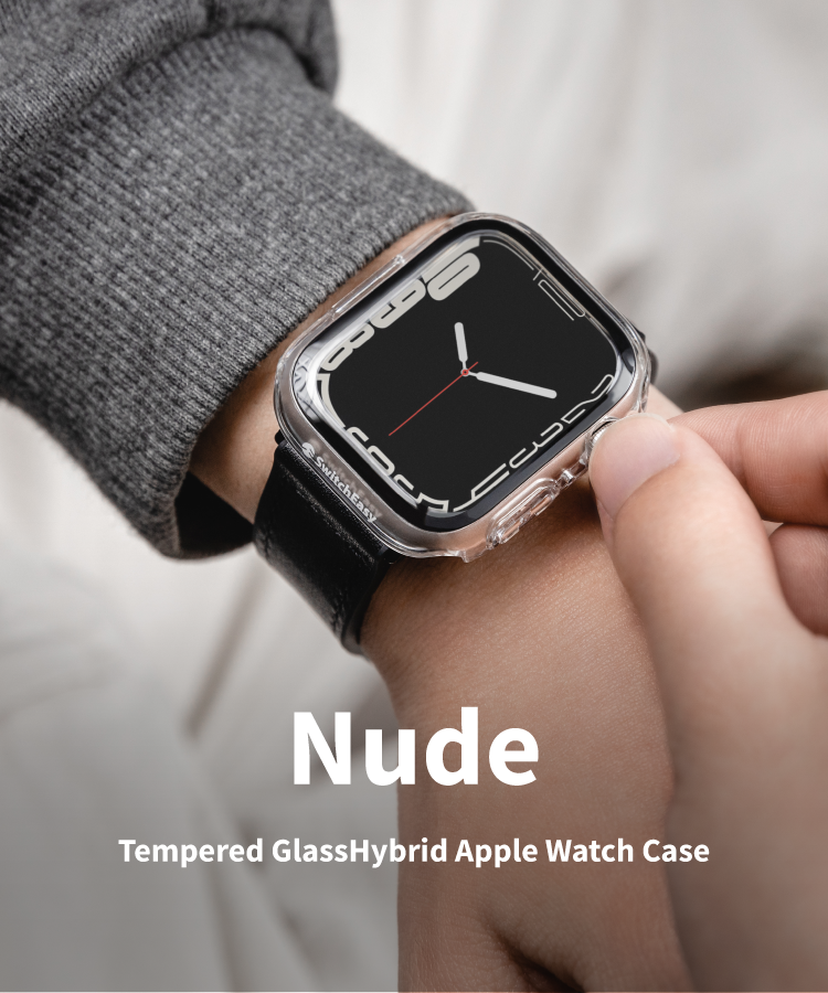 Full Body Hard Case With Built-in Tempered Glass Screen Protector for  iWatch Smartwatch at Rs 50/piece in Delhi