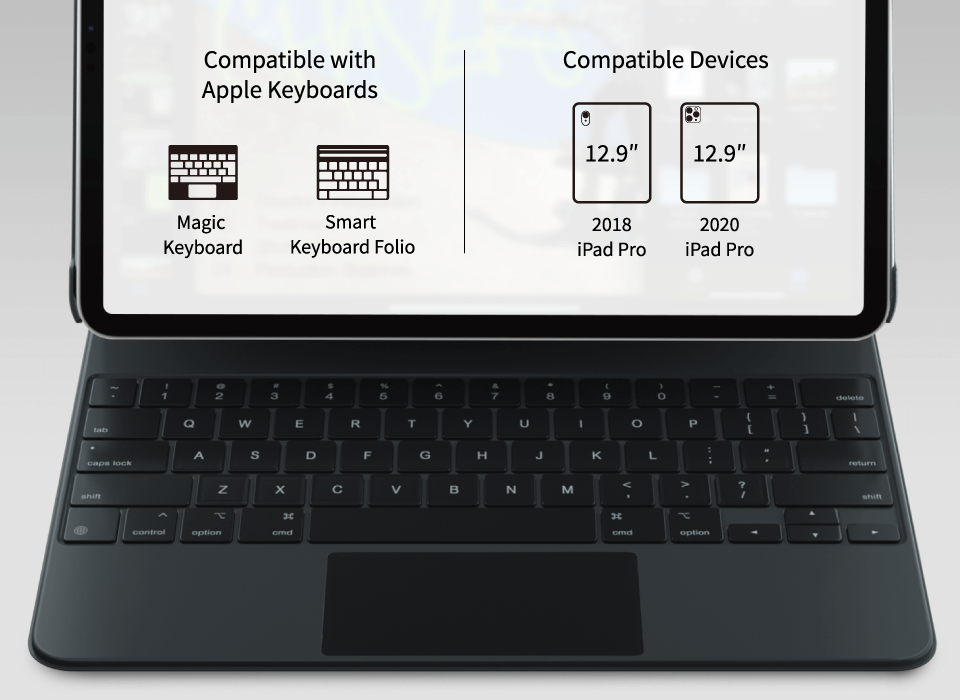 CoverBuddy Compatible with All Keyboards