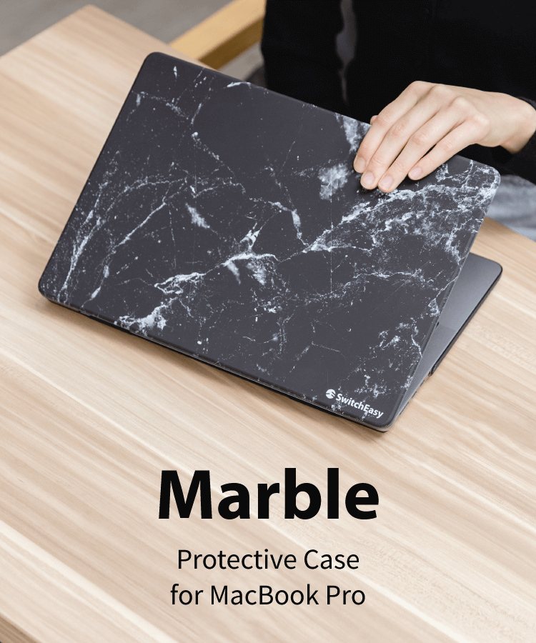 Marble MacBook Protective Case