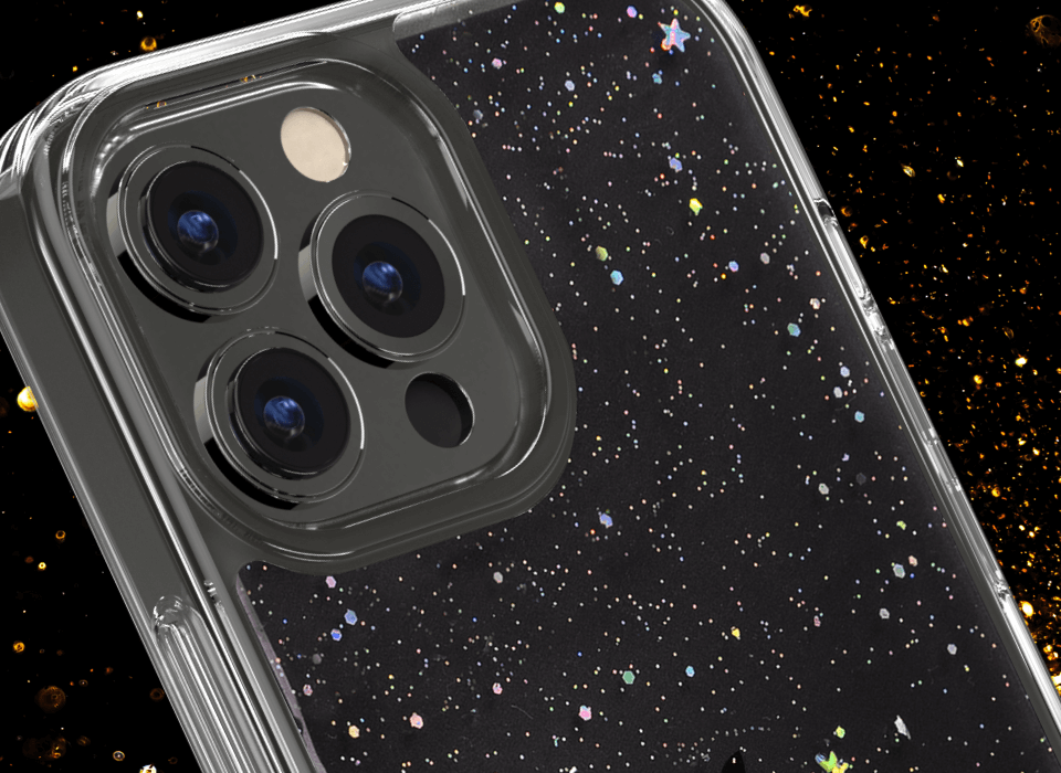 Starfield 3D Glitter Resin iPhone SE Case – SwitchEasy