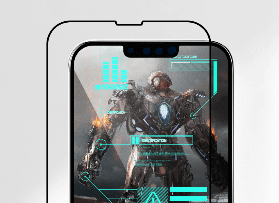 Protector Pantalla switcheasy glass hero iphone 13 pro max transparent