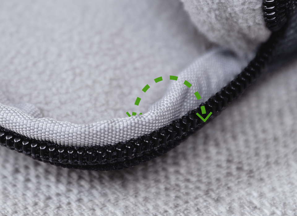 Zipper Protection Layer