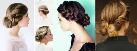 Coiffure chignon bas le chignon du cou