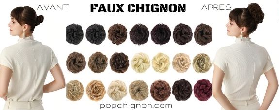 Boutique faux chignon