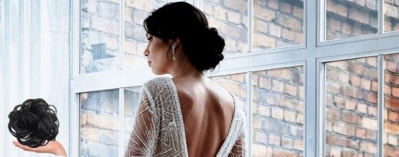 Faux chignon élastique