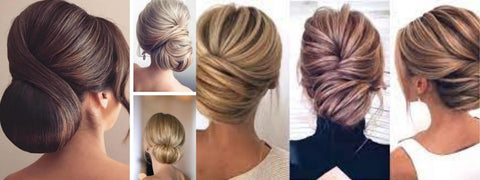 Coiffure chignon bas