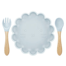 Load image into Gallery viewer, Baby Plate and Cutlery Set
