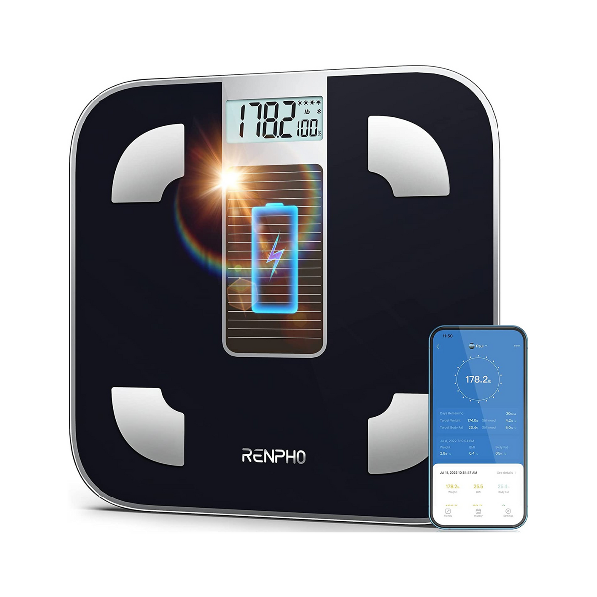 Tape Measure for Body RENPHO Smart Bluetooth Digital Measuring