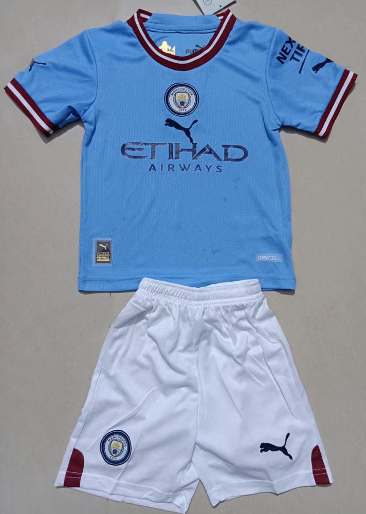 uniek spanning onderbreken Manchester City 22/23 Kids Home Kit – Futbol Shop US