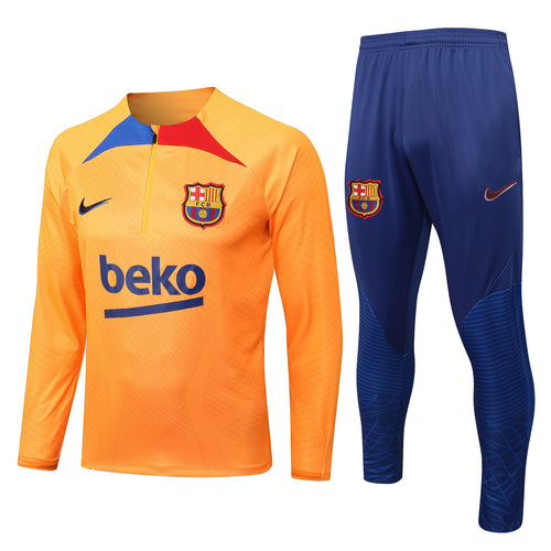 Konijn Muildier gerucht FC Barcelona 22/23 Tracksuit - Orange – Futbol Shop US