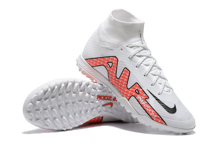 Nike Mercurial Superfly 9 Elite Turf Ground Cleats - White/Off Noir/Co –  Futbol Shop US