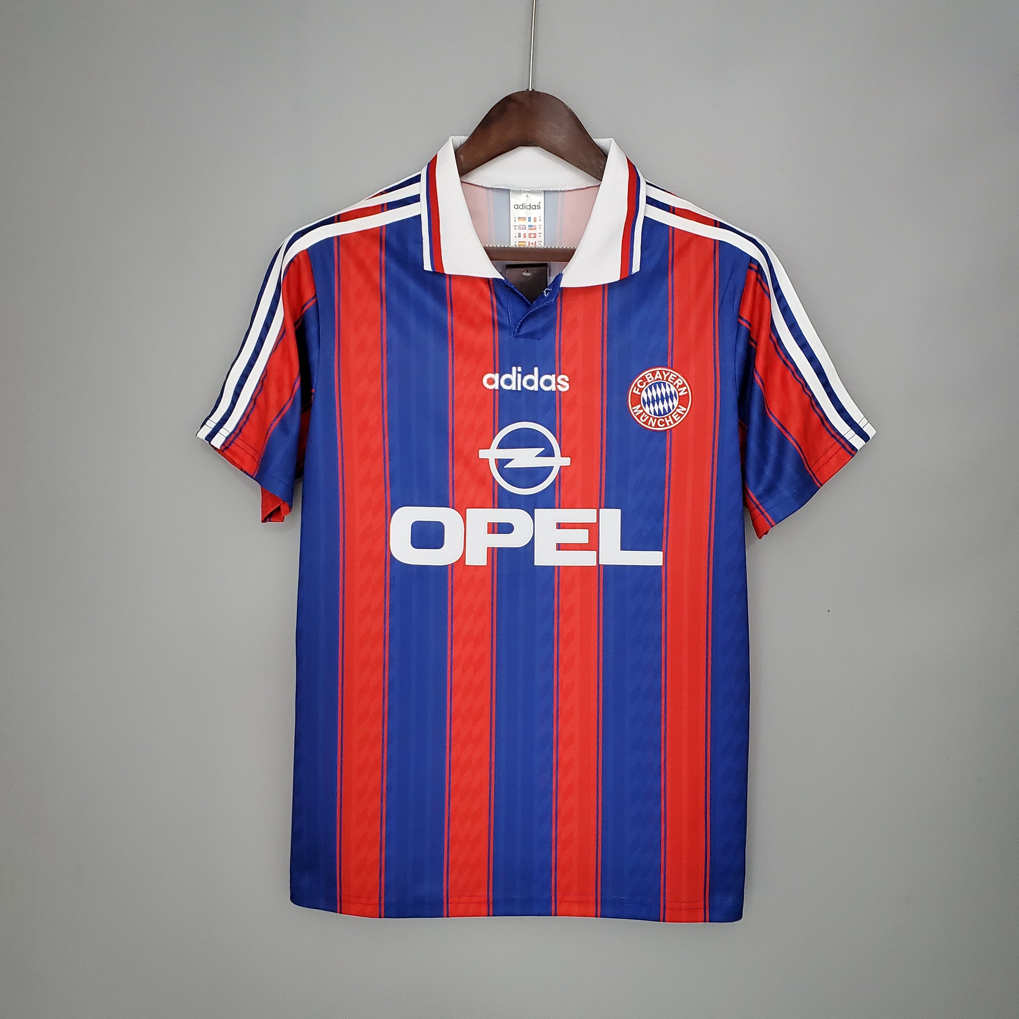 Industrialiseren In dienst nemen Mellow FC Bayern Munich 95/97 Retro Home Kit – Futbol Shop US