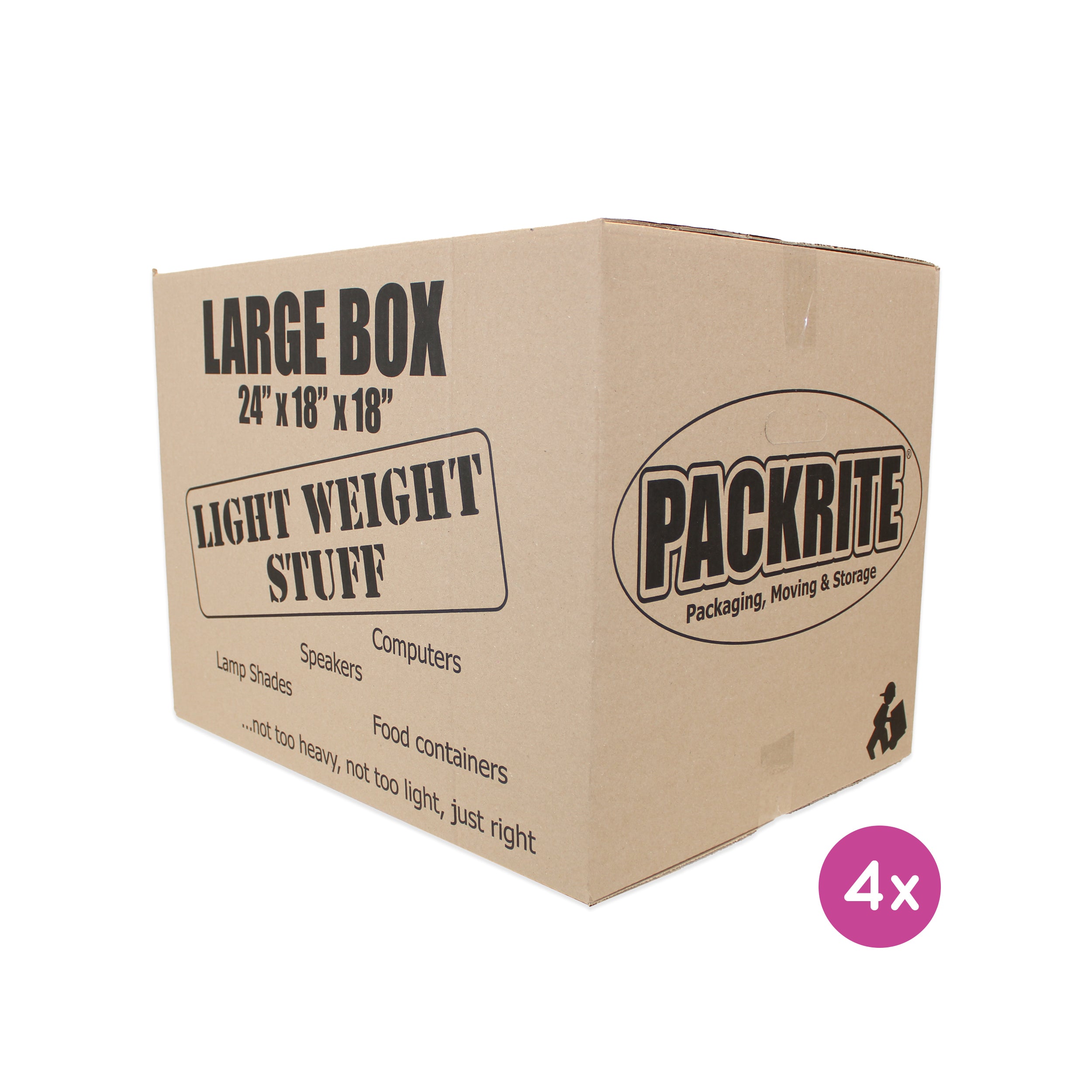 PackRite GlassGuard Protection Kit - Contains: Cardboard Cell  Partitions,Pouches