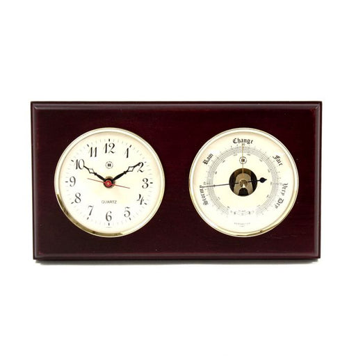 Brass Porthole Clock, Barometer, Thermometer, Hygrometer Oval